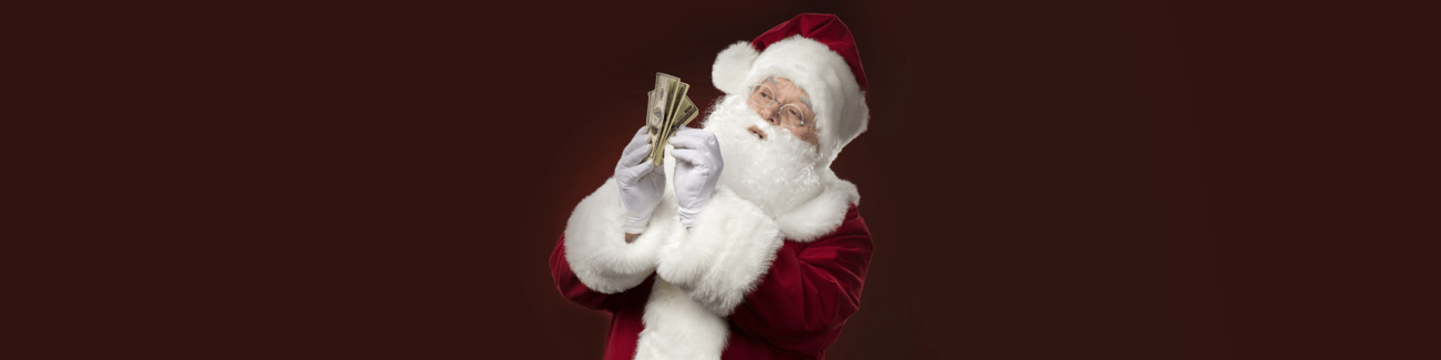 дед мороз, подарки, деньги, новый год