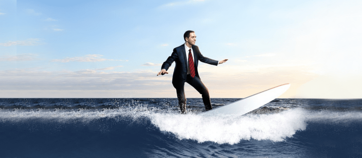 Сёрфинг в обеденный перерыв