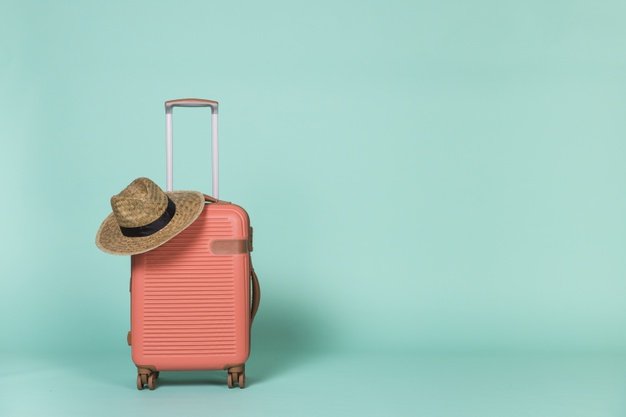 чемодан, шляпа, путешествие