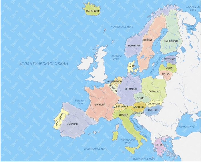 европа, шенгенская зона