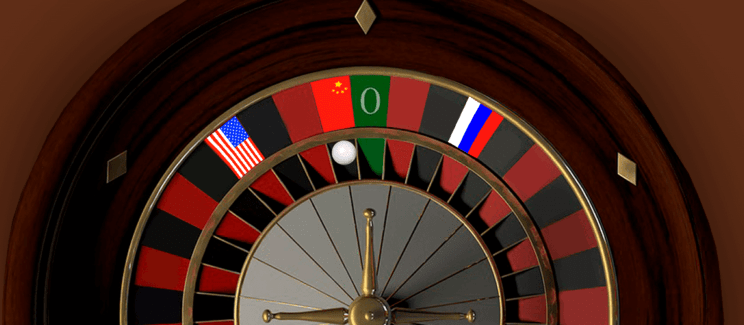 рулетка, казино, Россия, Китай, США