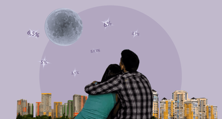 ипотека проценты пара новостройки луна