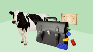 корова портфель лего карта сокровищ