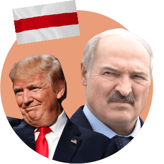 Лукашенко Трамп 