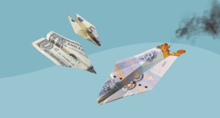 рубль евро, доллар