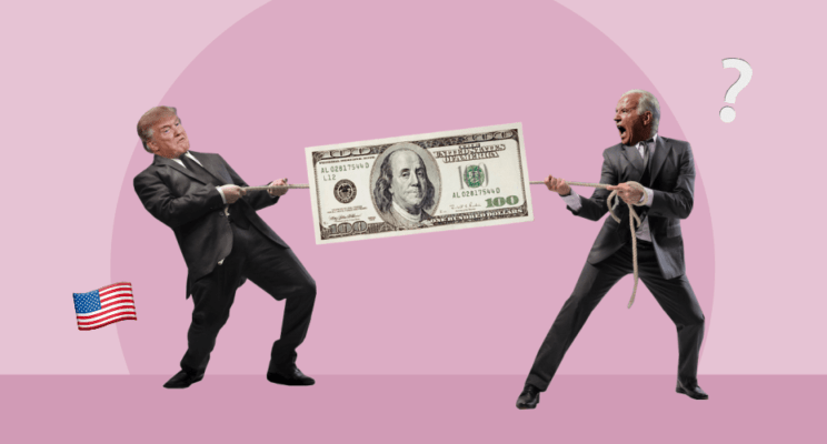 Трамп Байден выборы США доллар