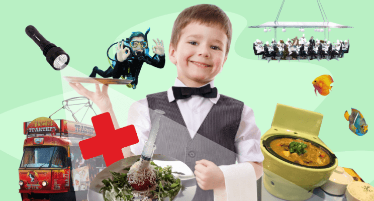 10 самых необычных кафе и ресторанов мира