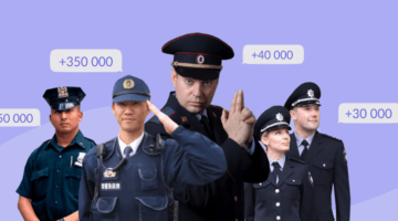 Сколько зарабатывают полицейские в разных странах