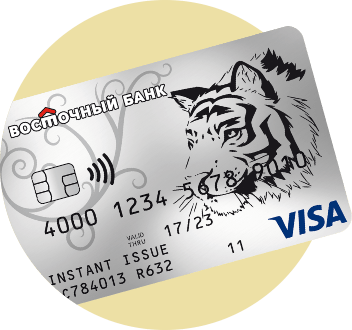 Кредитка Cashback от банка «Восточный»