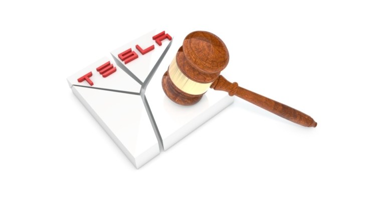 tesla акции
