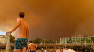 пожары в турции и российские туристы
