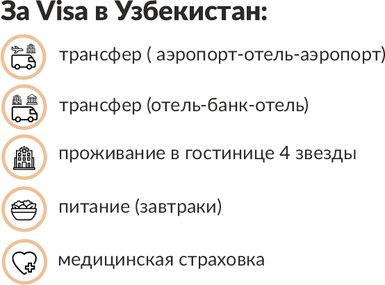 За Visa в Узбекистан
