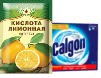 Лимонная кислота: чистим стиральную машинку
