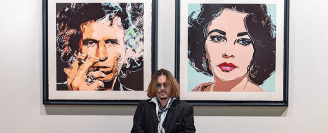 Джонни Депп продал картины собственного авторства за несколько миллионов долларов
