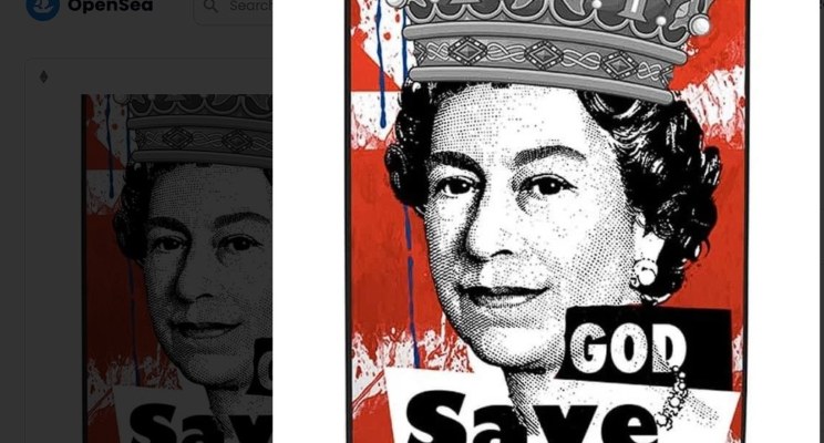 opensea koroleva elizaveta