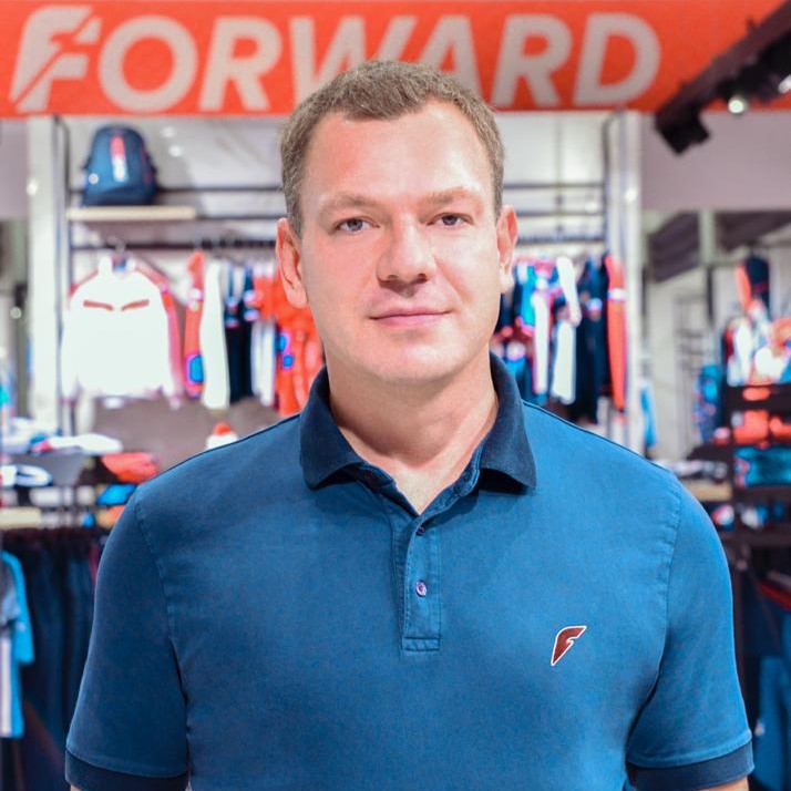 Виталий Цыганков, генеральный директор компании-производителя спортивной одежды Forward