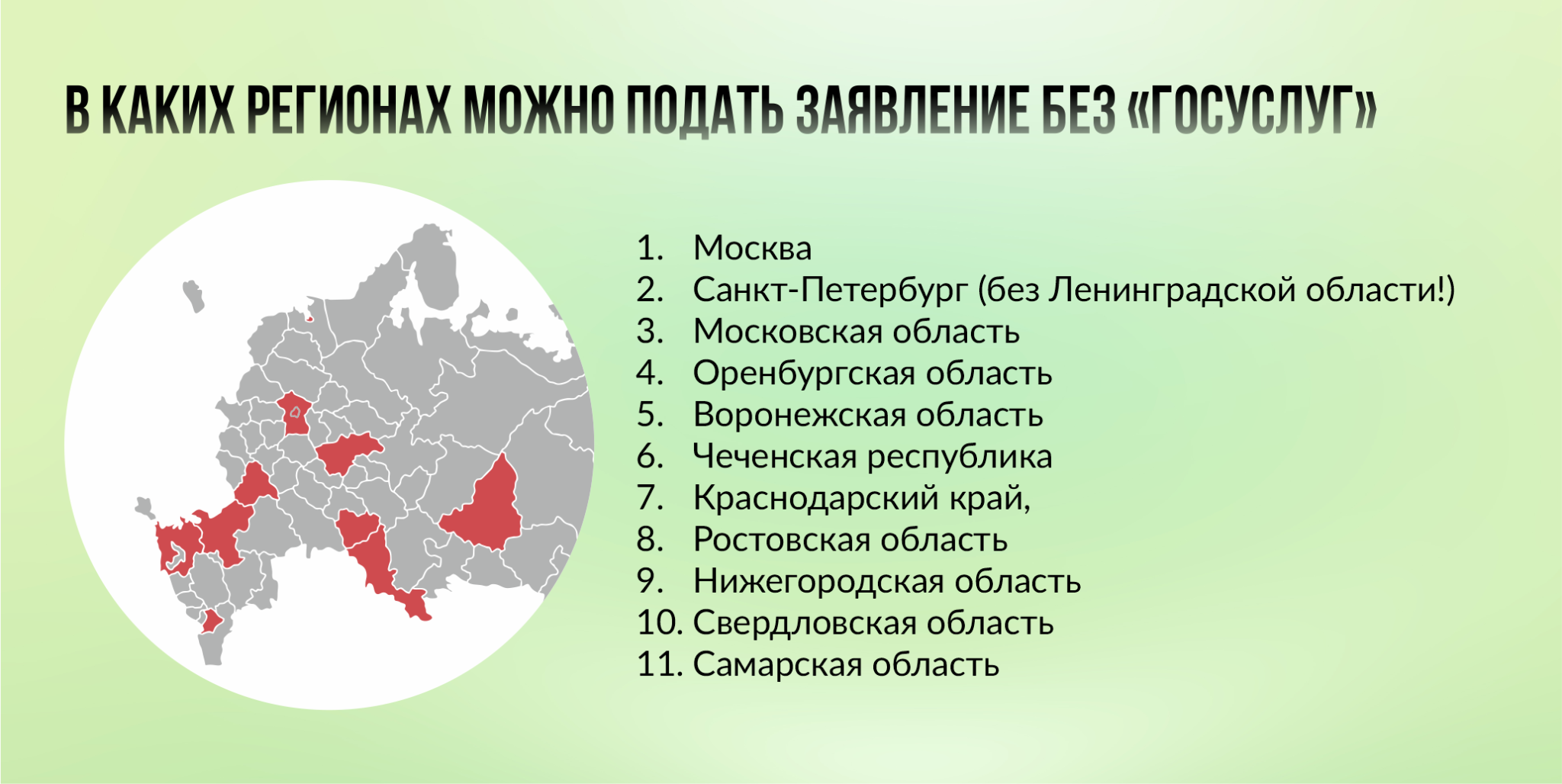 В каких регионах можно проголосовать. В каких регионах можно проголосовать