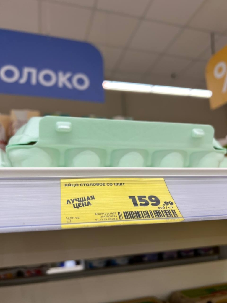 15-17 рублей за штуку: в России цены на яйца достигли исторических высот - изображение 141