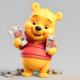Soviet Winnie the Pooh counts money
